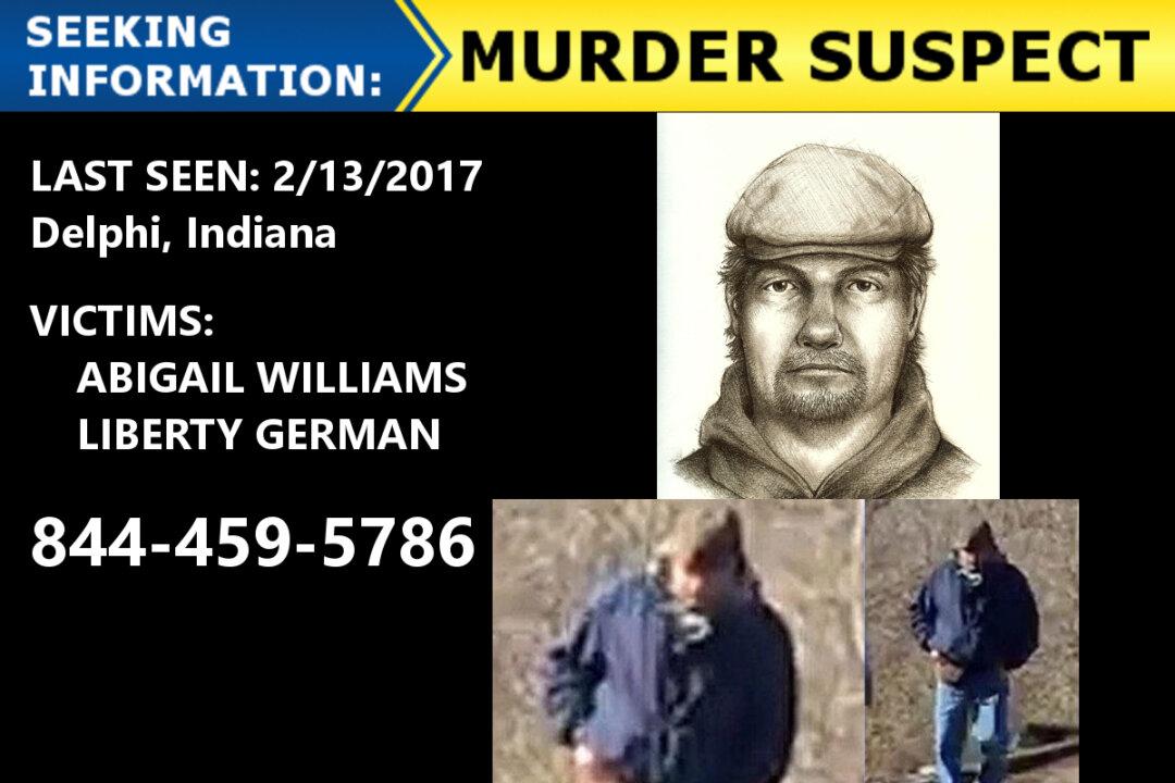 Police Release Sketch of Suspect in Double Murder of Indiana Girls