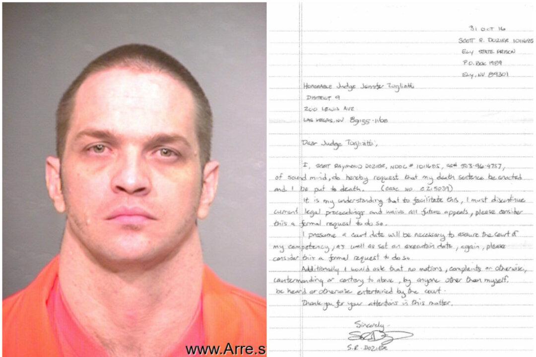 Nevada Murderer Is Granted His Wish to Die