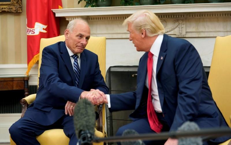 Kelly Sworn in as White House Chief of Staff