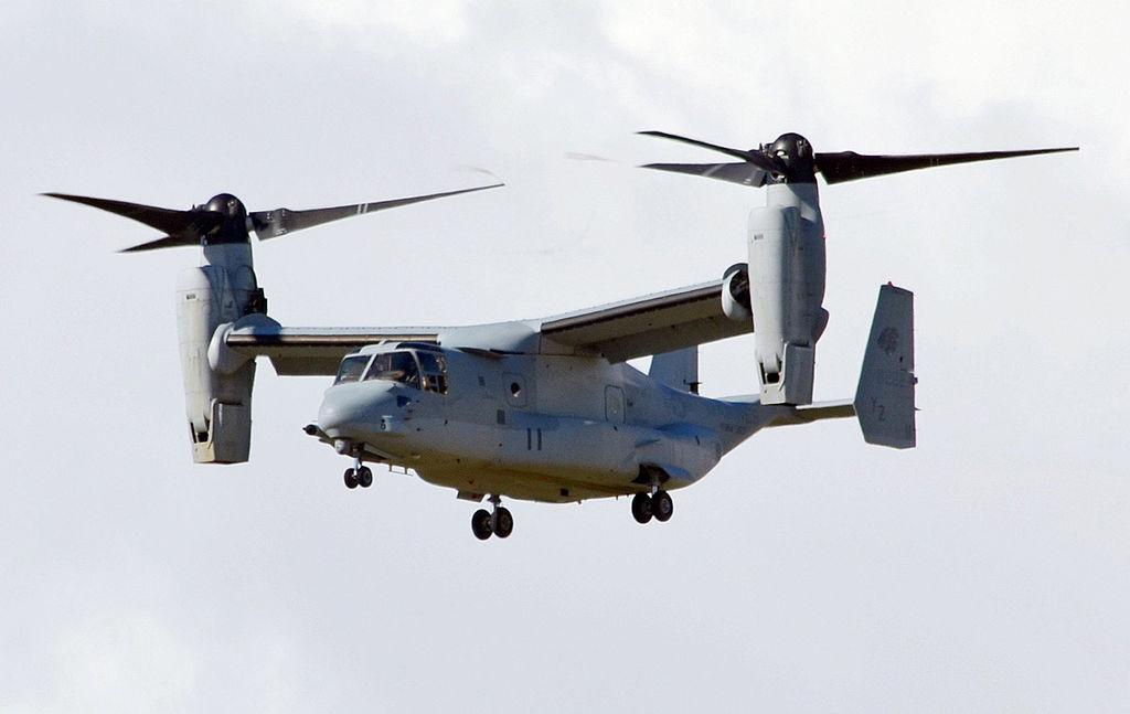 Marine Aircraft MV-22 Osprey Crashes Off Australian Coast, 3 Marines Still Missing