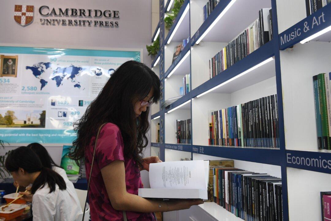 Cambridge University ‘Will Not Block e-Books’ in China After Reversing Decision to Comply with Censorship Requests