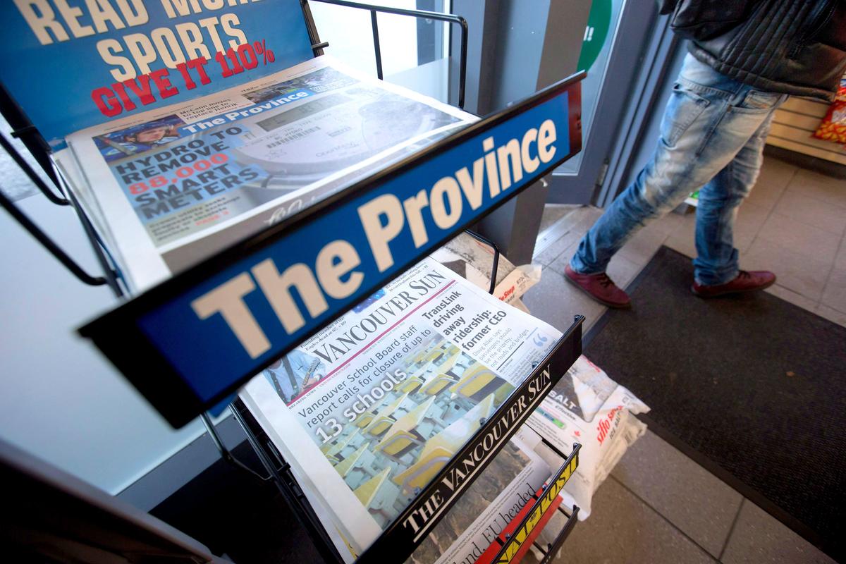 Government Media Bailout Didn’t Work: Department of Canadian Heritage