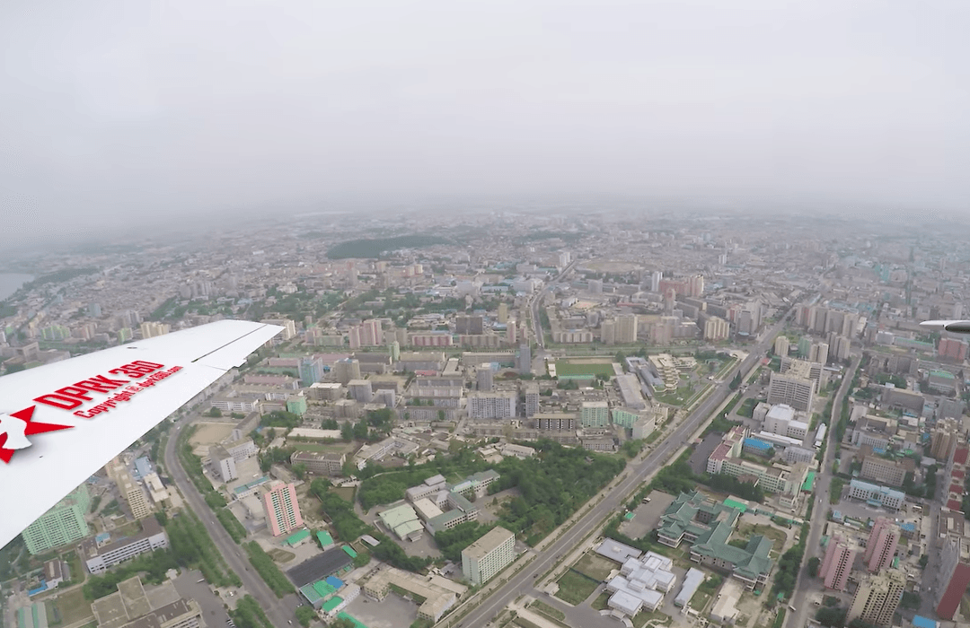 Rare Aerial Footage of Pyongyang Posted to Youtube