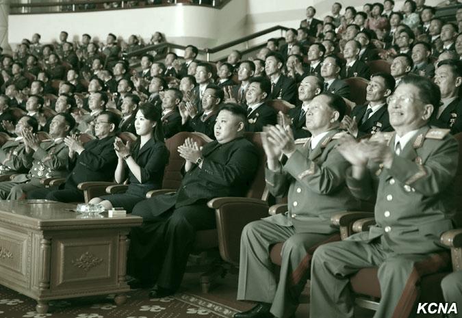 Wife of North Korea Dictator Makes Rare Appearance for Nuclear Bomb Party