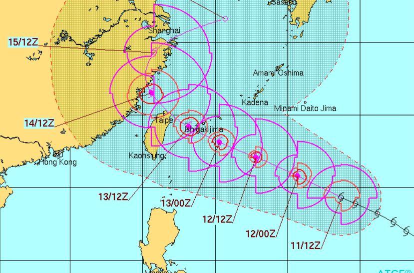 Typhoon Talim Forms, Could Hit Southern China and Taiwan