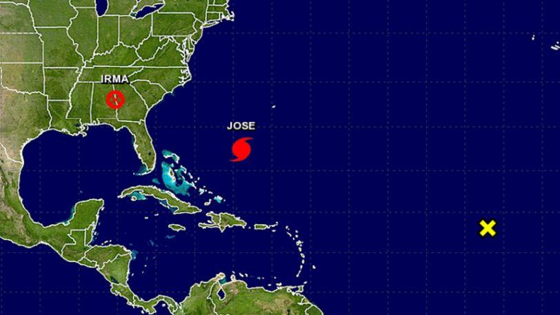 Hurricane Jose Is Category 1, Continues to Weaken