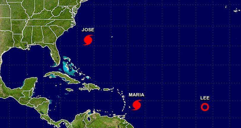 Hurricane Maria Forms in Atlantic; Warnings Issued for St. Kitts, Nevis, and Montserrat
