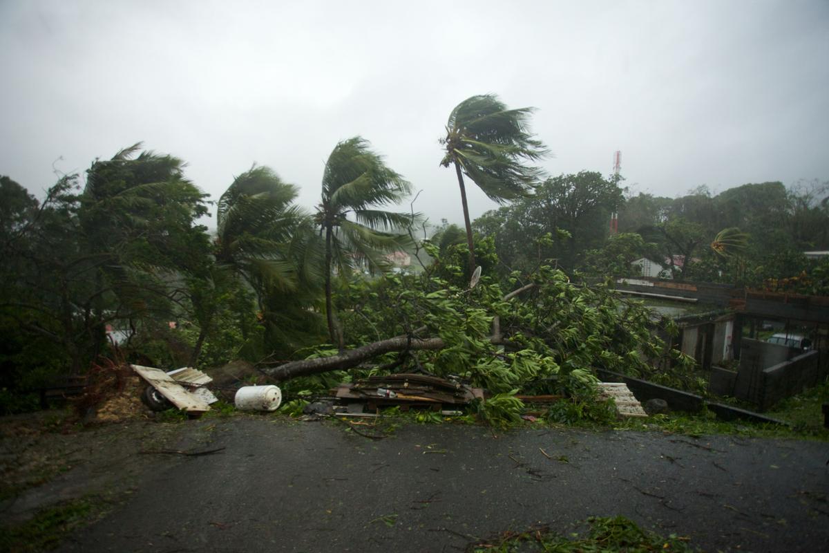 Martinique Escapes Brunt of Hurricane Maria, Guadeloupe Takes Lashing
