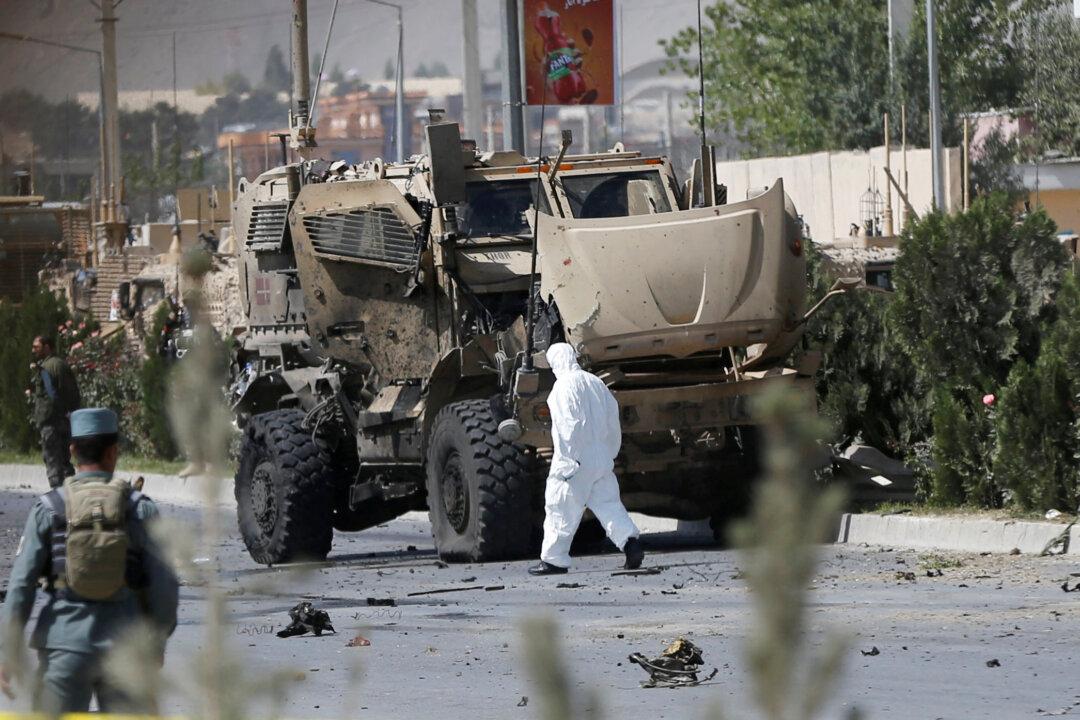 Car Bomber Hits NATO Convoy in Afghanistan, Wounds Five Civilians