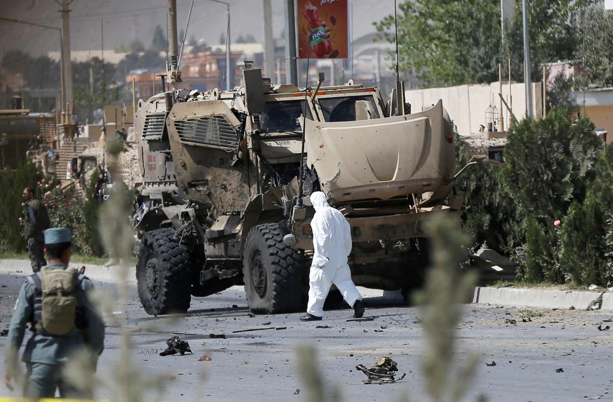 Car Bomber Hits NATO Convoy in Afghanistan, Wounds Five Civilians