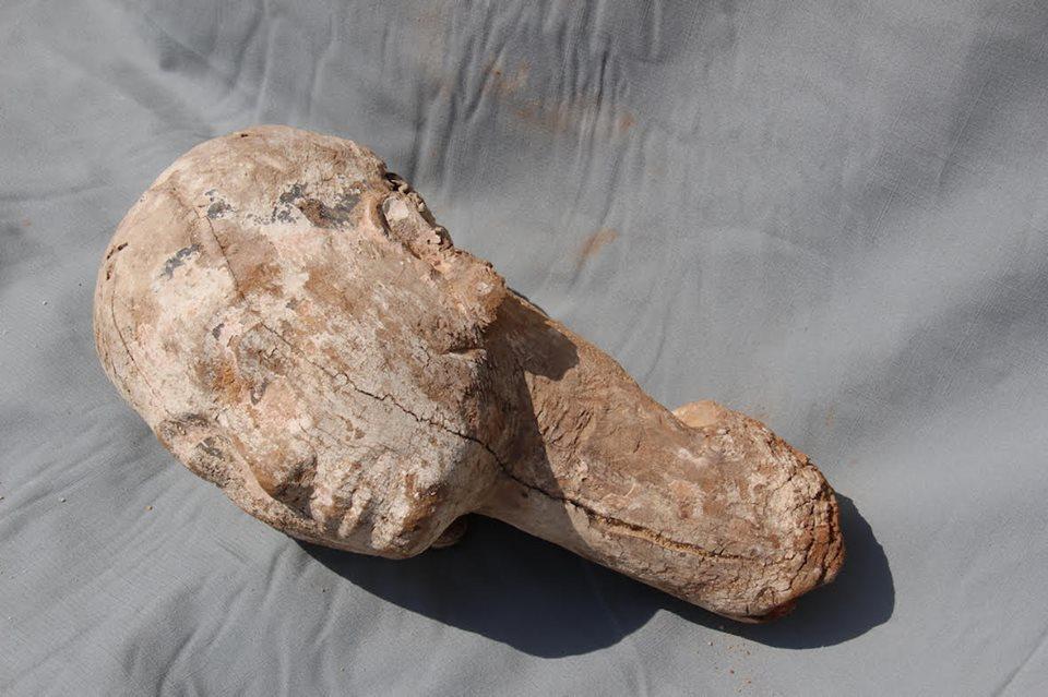 Uncovered 4,000-Year-Old Wooden Head Thought to Be of Egypt’s Queen Ankhnespepy II