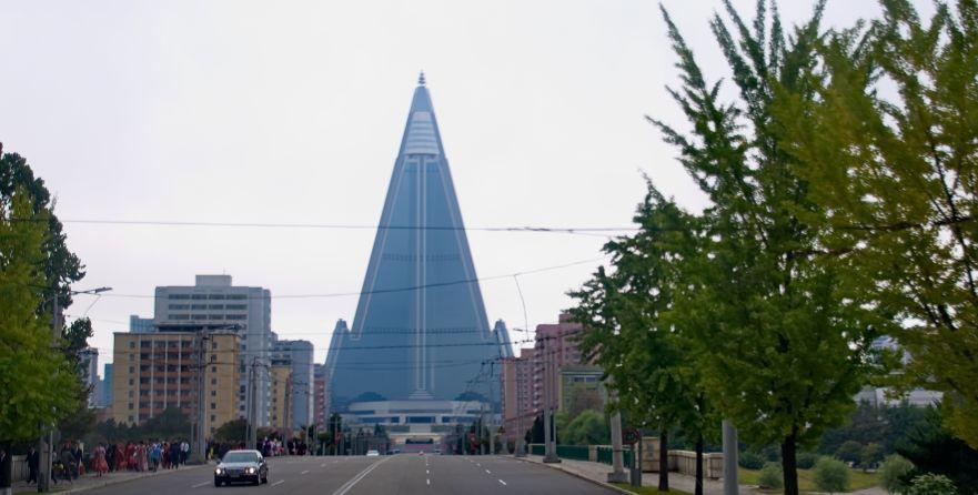 Signs of Activity Around Unfinished North Korea Hotel