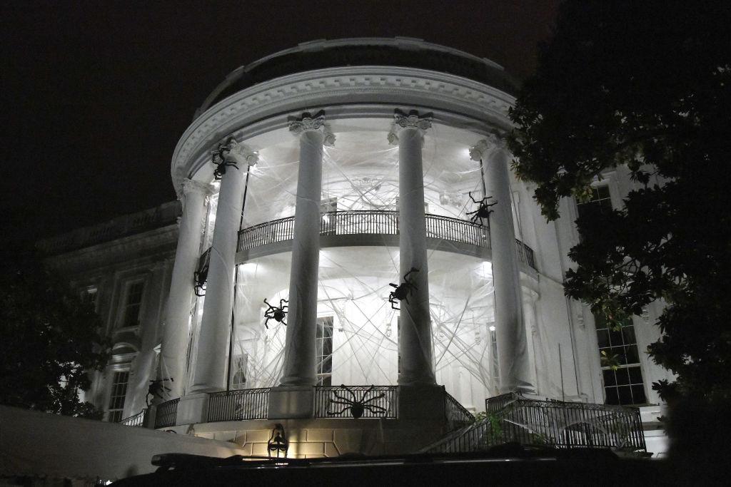 The White House Has a Spooky Halloween Makeover