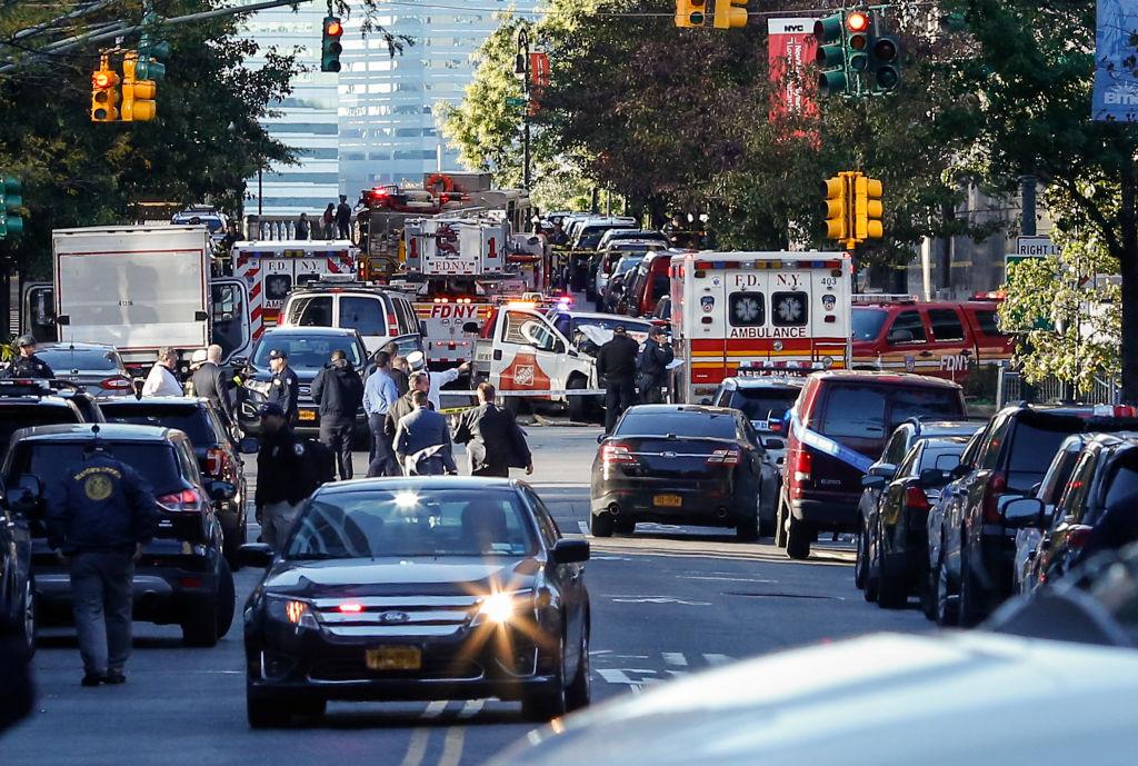 At Least 8 Killed in New York City Truck Attack, Suspect Shouted Islamic Phrase