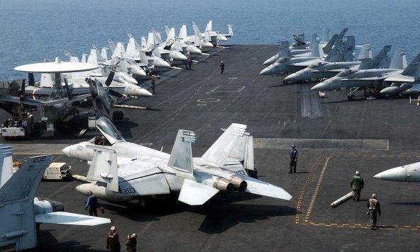 Russian Fighter Jets Intercepted Near US Warship in Sea of Japan