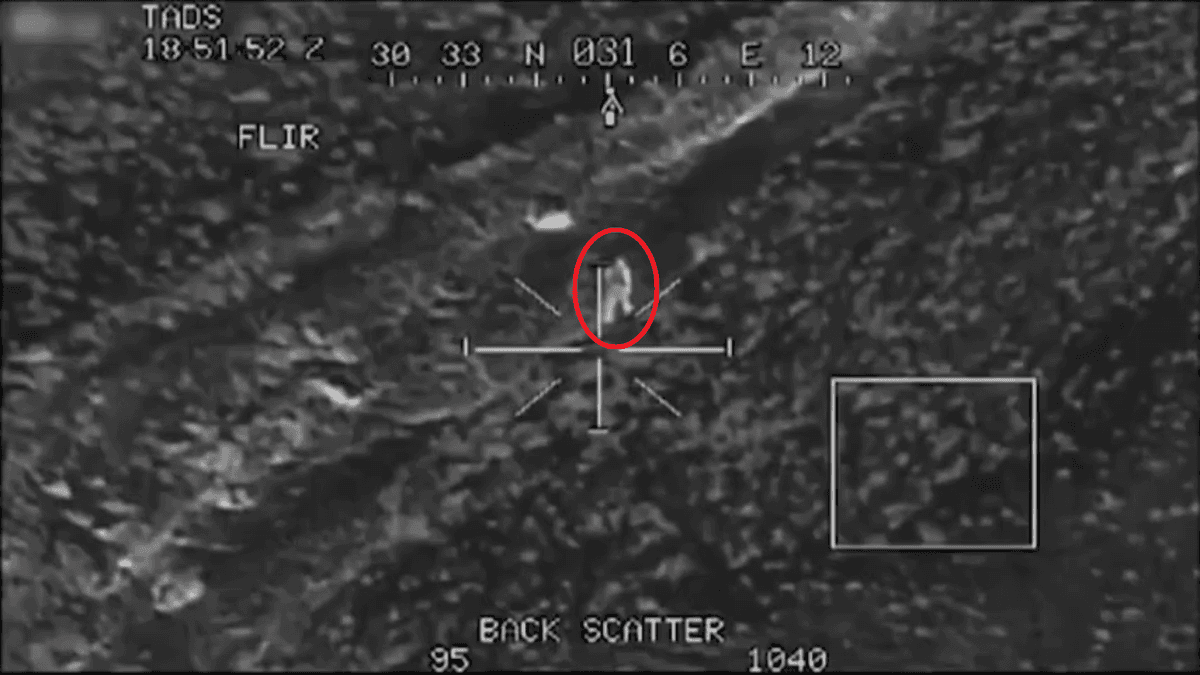 US Military Helicopter Shoots Single Taliban Terrorist With Missile