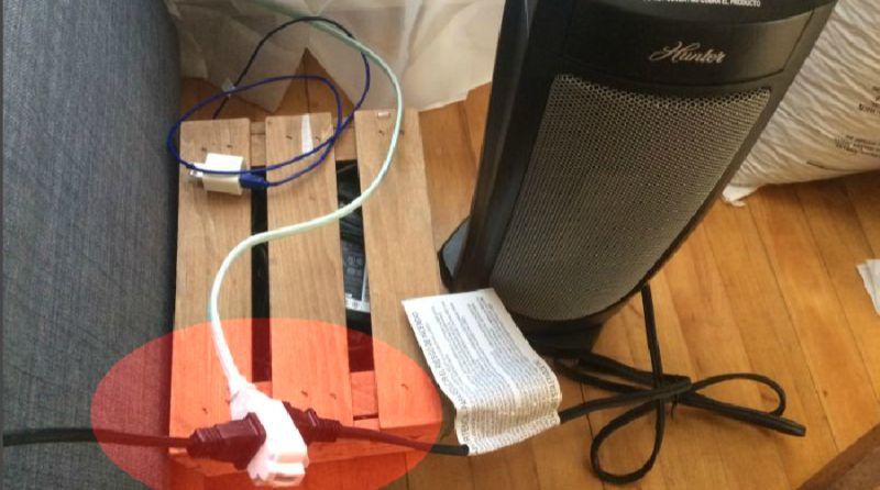 Warning: Don’t Plug a Space Heater Into a Power Strip, Extension Cord