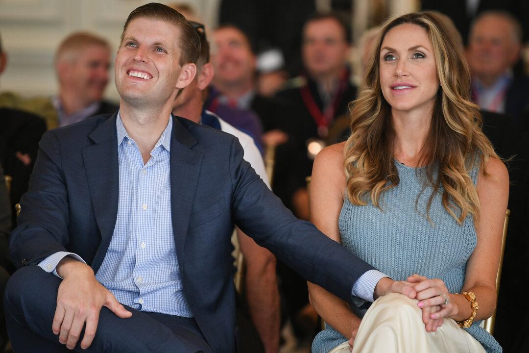 Eric Trump Shares Picture of Son Sitting in Presidential Chair