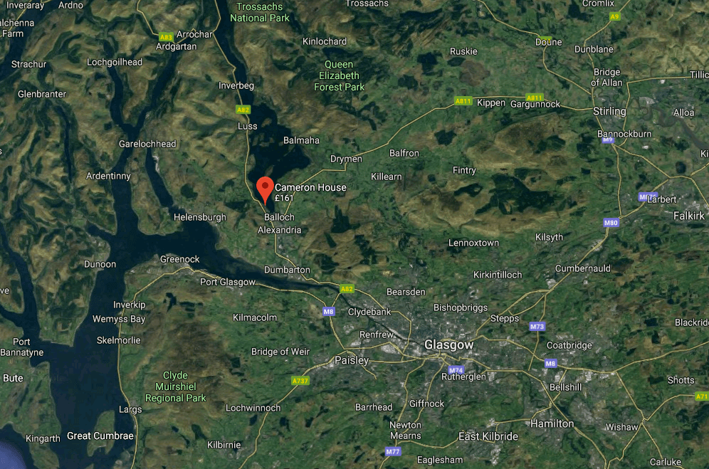 Fire Rips Through Luxury Resort in Scotland