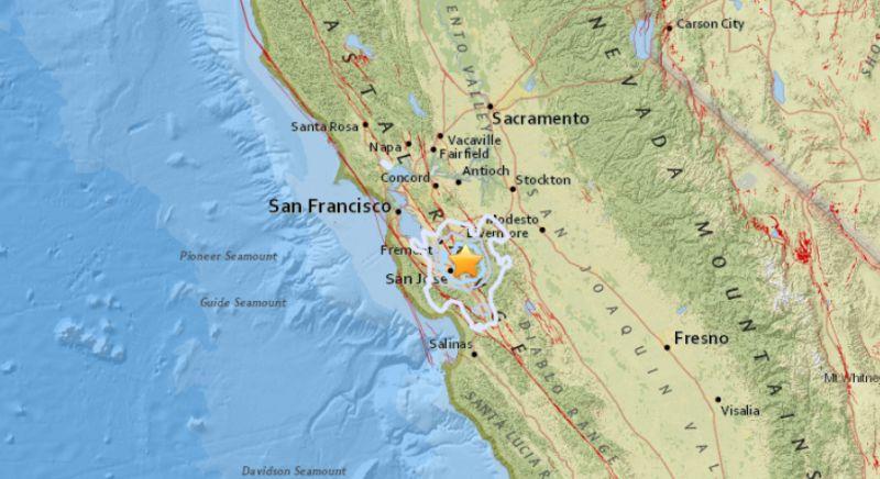 2 Night Quakes Hit San Jose, California