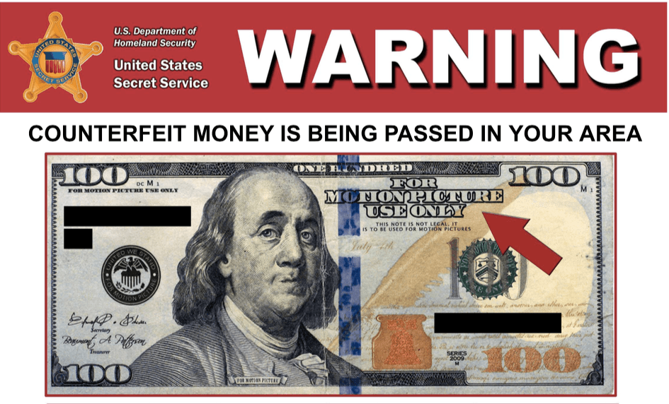 El Paso Police Warn Counterfeit Money Used on Movie Sets is Being Circulated