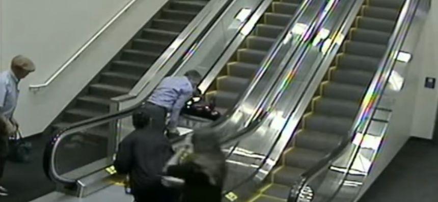 Family Sues Airline After Elderly Woman Falls Down Escalator