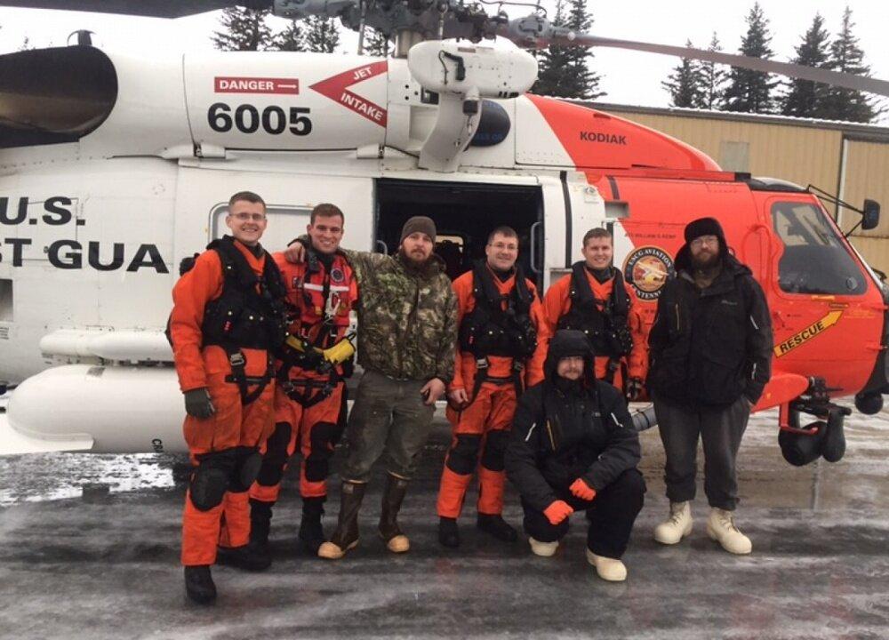 Coast Guard Rescues 3 Hunters Missing for 4 Days in Alaska Blizzard