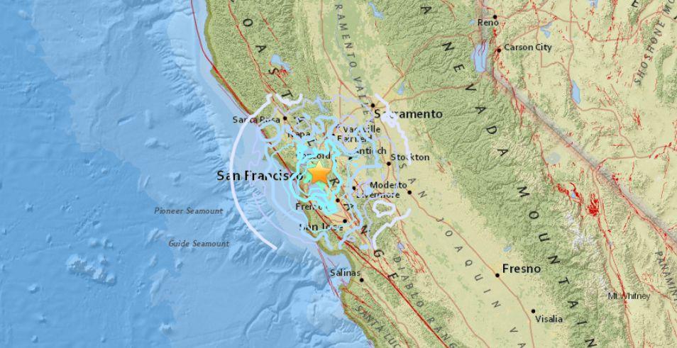 Early Morning 4.4-Magnitude Earthquake Jolts California Bay Area Awake