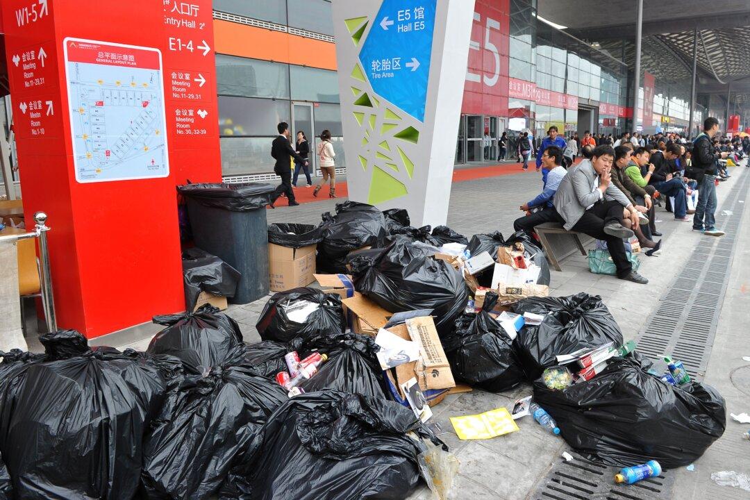 China’s Overflowing Trash