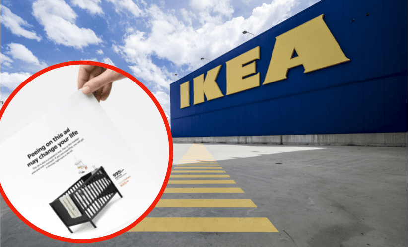 Ikea Gives Discount for Peeing on Ad, but Only if You’re Pregnant