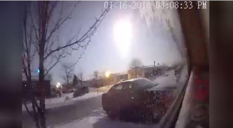 Aliens, Apocalypse, Lightning? No, Just a Meteor Rocking Michigan