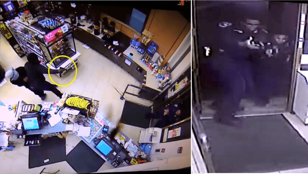 Armed Robbers Exchange Fire With Police at Baltimore Convenience Store