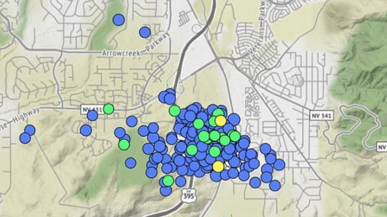 Earthquake Swarm: 230 Quakes Hit Near Reno, Nevada