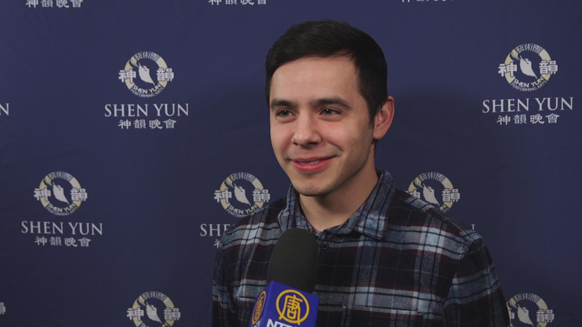 Singer-Songwriter David Archuleta Moved by Spirituality in Shen Yun