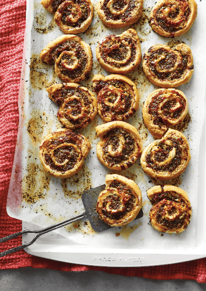 Recipe: Elizabeth Heiskell’s Sausage and White Cheddar Pinwheels