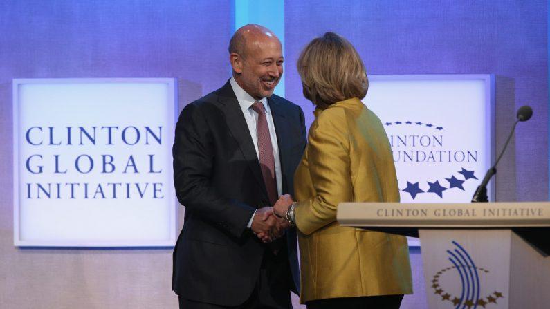 Goldman Sachs CEO Who Backed Hillary Clinton Says Economy Better off Under Trump