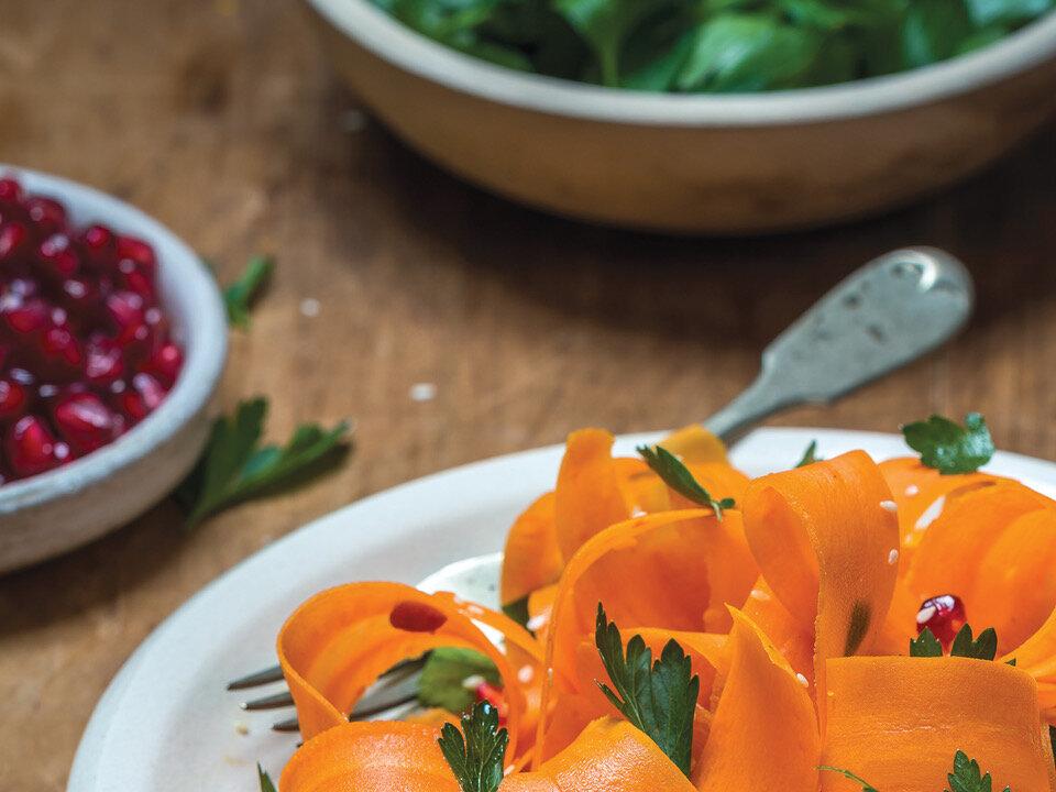Ali Rosen’s Shaved Carrots Salad