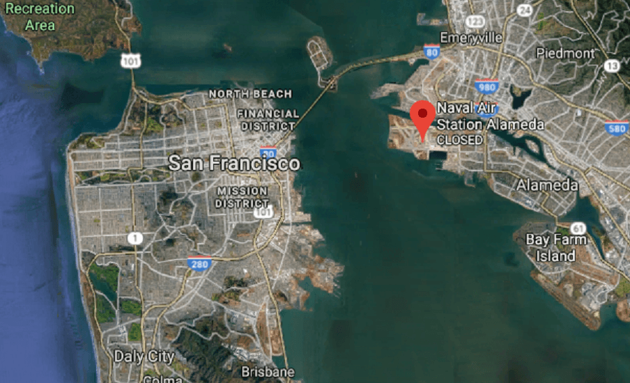 Mysterious Rocket Spotted on Former Navy Base in California