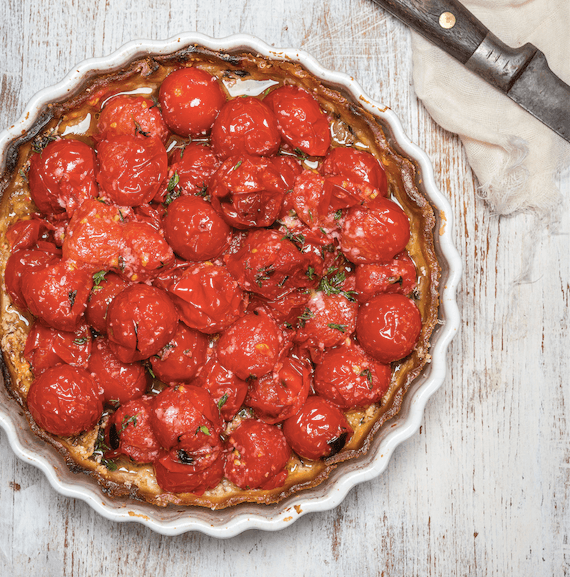 Ali Rosen’s Cherry Tomato Tart