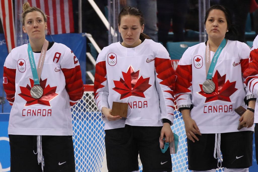 After Losing to Team USA, Canadian Hockey Player Refuses to Wear Silver Medal