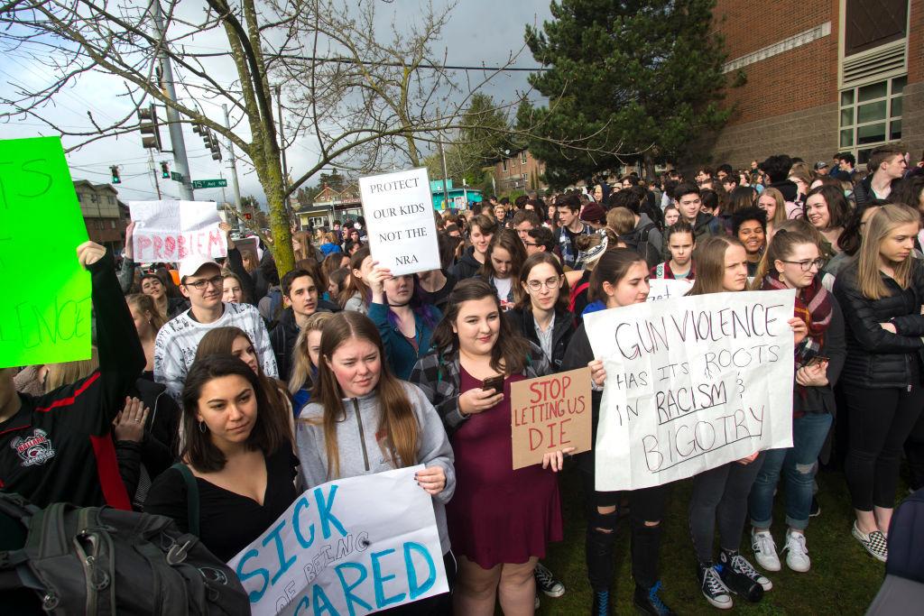 High School Student Suspended for Refusing to Leave Classroom During Walkout