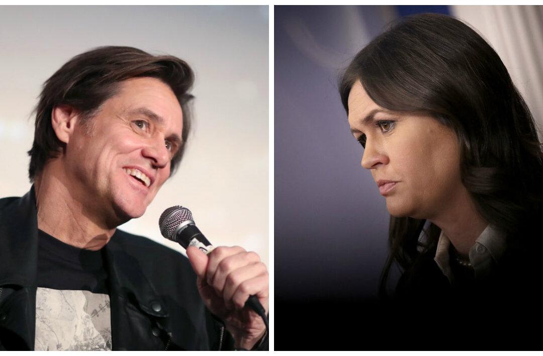 Jim Carrey Slammed for Drawing ‘Disgraceful’ Portrait of White House Press Secretary