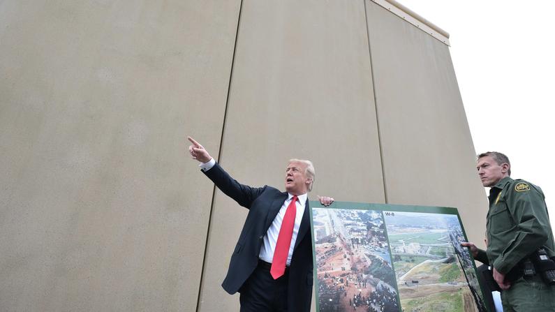 Did Trump Just Hint at Building the Border Wall Using the Military?