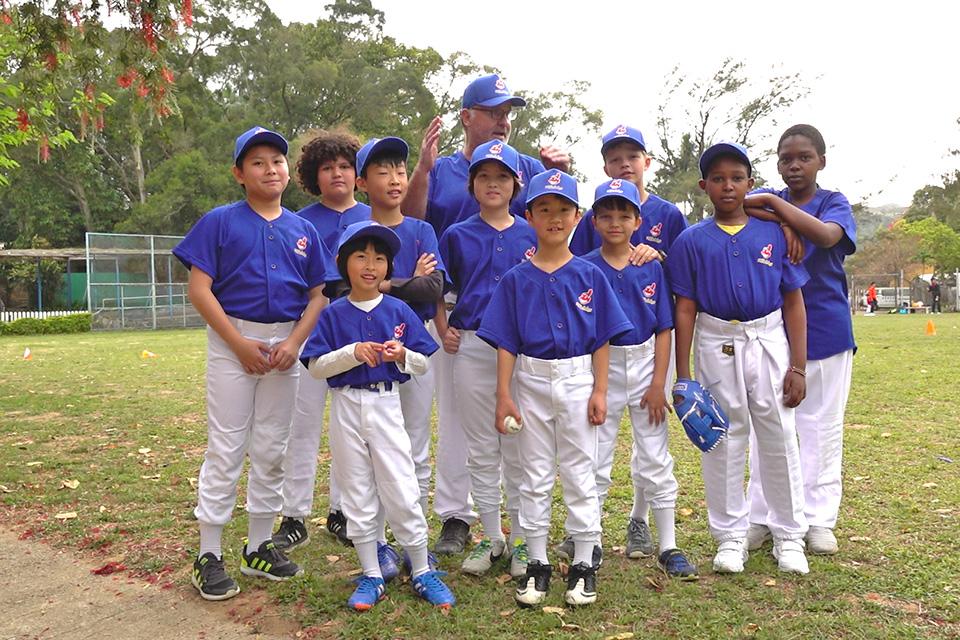 Coach Pitch Baseball League Underway in Hong Kong