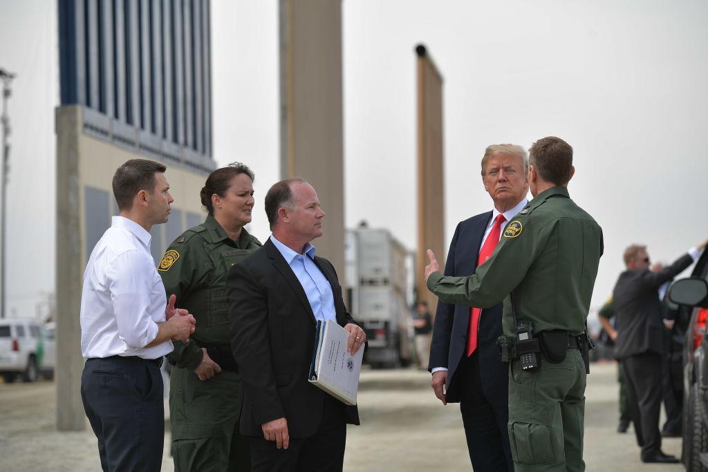 Trump Calls for Border Wall Construction via Military, Cites National Defense