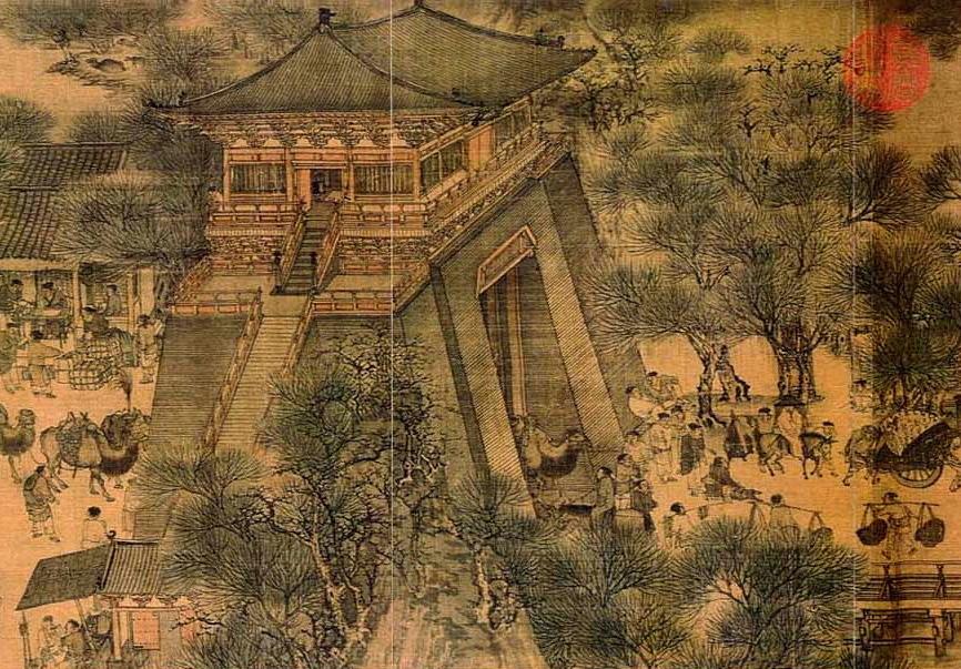 Ancient Chinese City Life: ‘Along the River During the Qingming Festival’