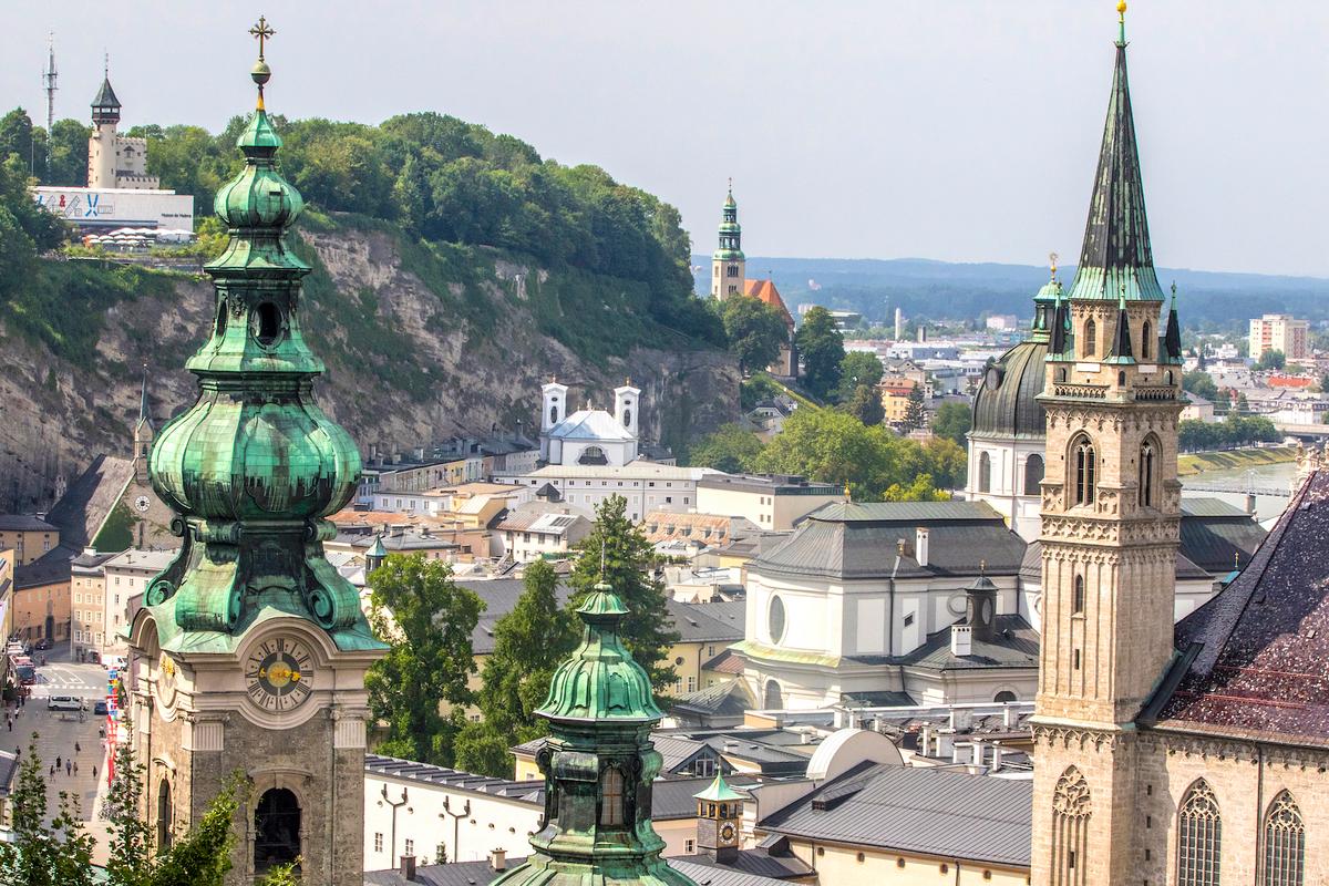 Music in the Air in Salzburg, Austria