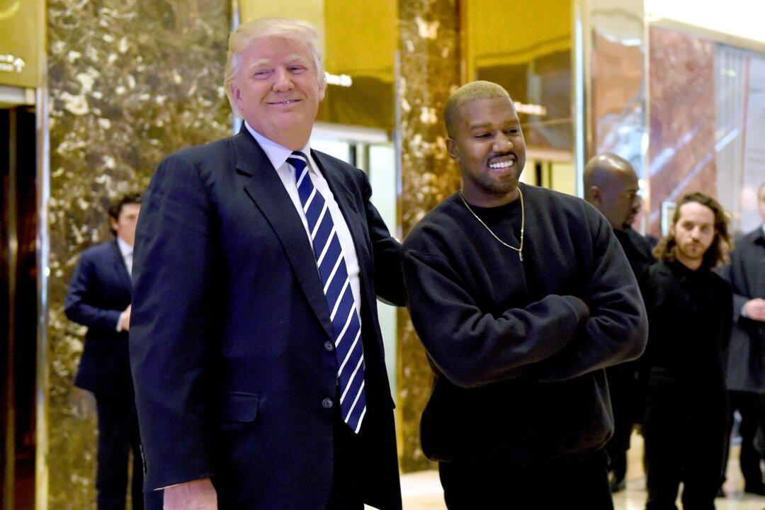 Trump Thanks Kanye West for Supportive Tweet