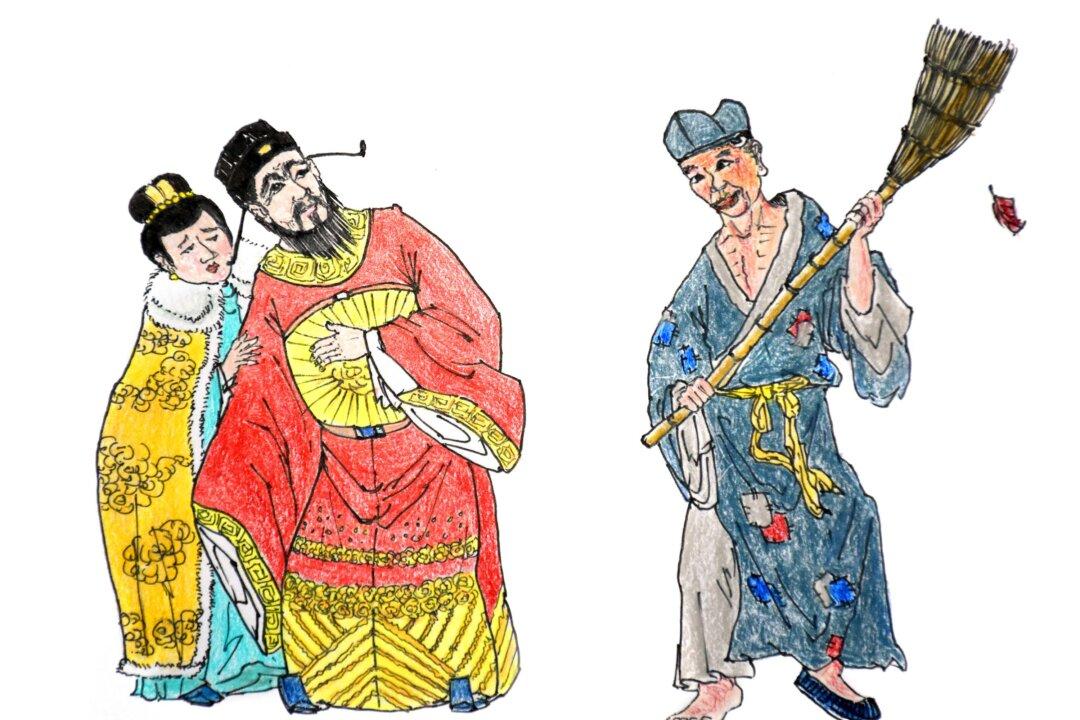 Mad Monk Swept the Qins Out of a Temple