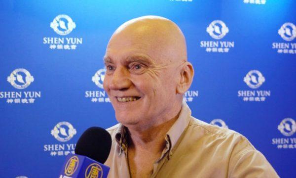 James Hagan enjoyed a performance by Shen Yun Performing Arts at The Regal Theatre, Perth, on Jan. 25, 2018. (NTD Television)